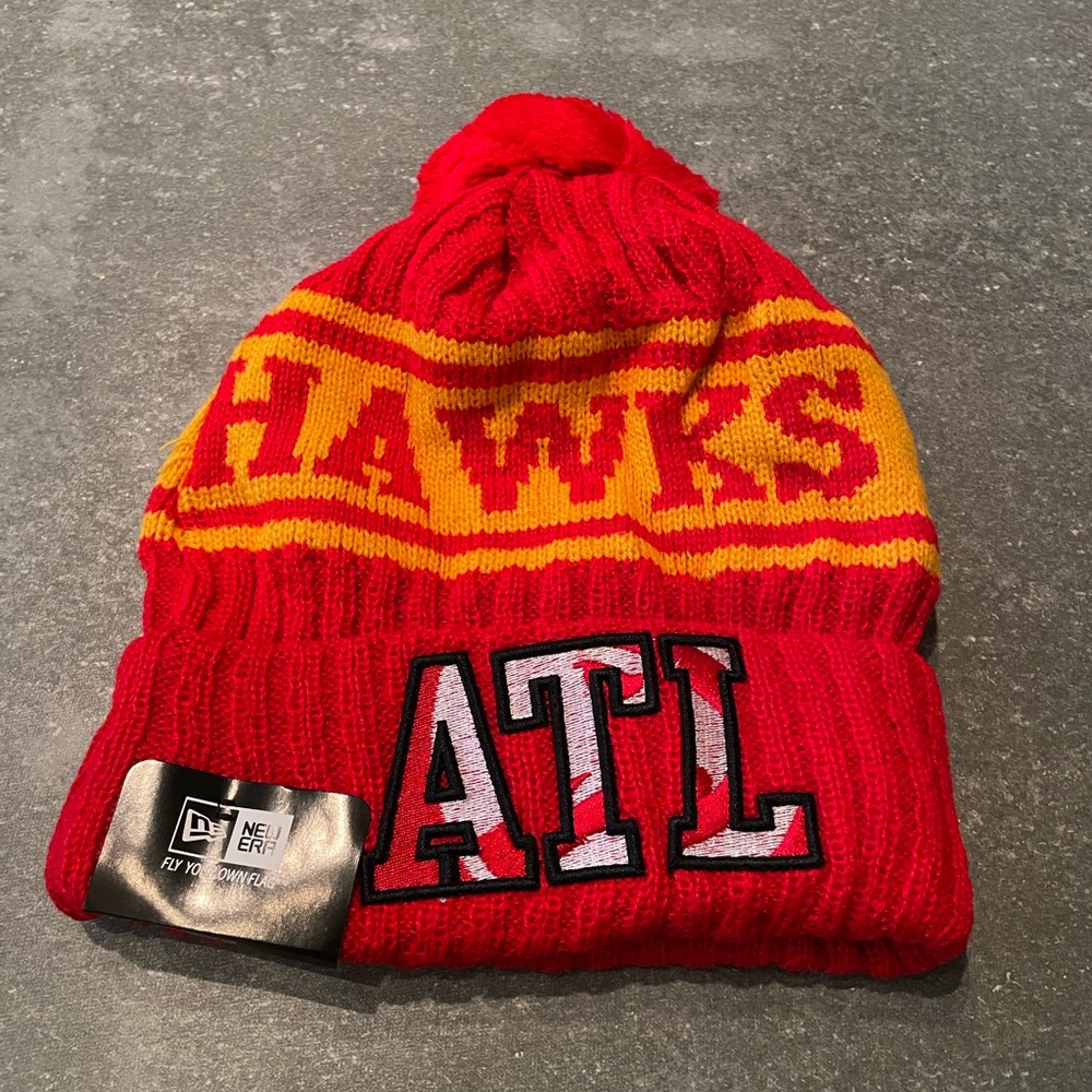 PRICE IS FIRM Brand new Atlanta Hawks beanie
